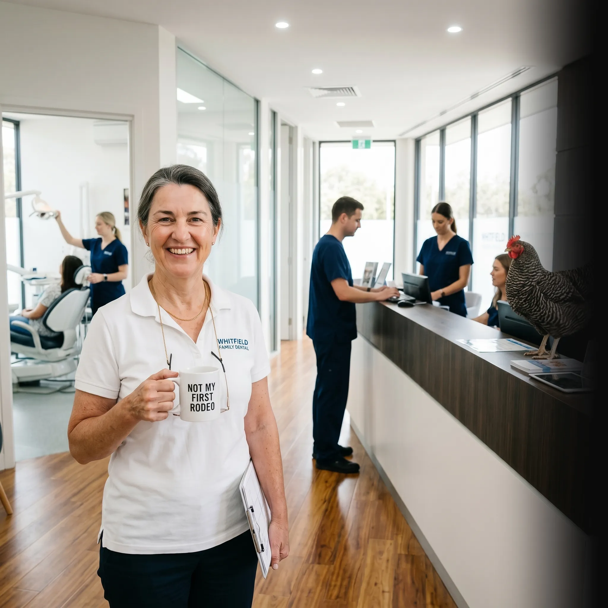 First Coast dental partners walking the job — website that converts