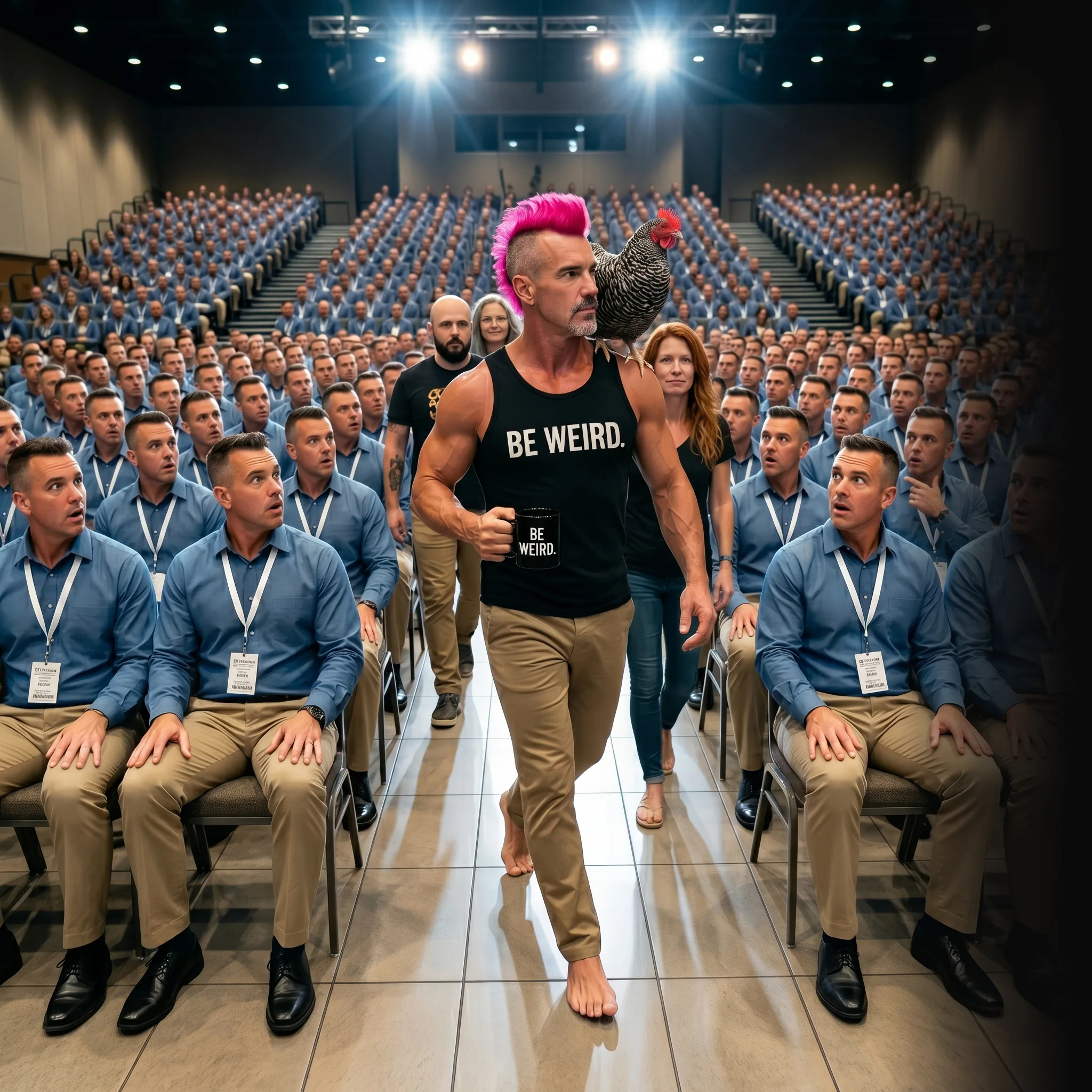 Be Weird. Be Bold. Be Unforgettable.